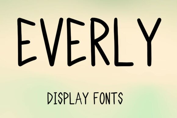 Discovering Everly: A Playful Font for Modern Design