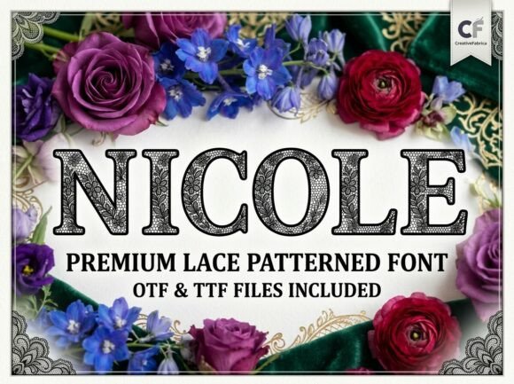 Exploring the Nicole Typeface for Bold Visual Statements